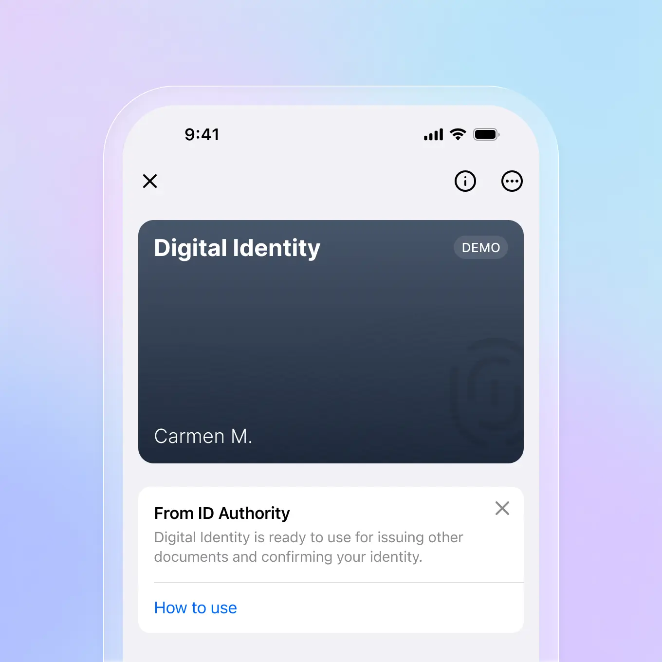 Digital identity aligned with global standards
